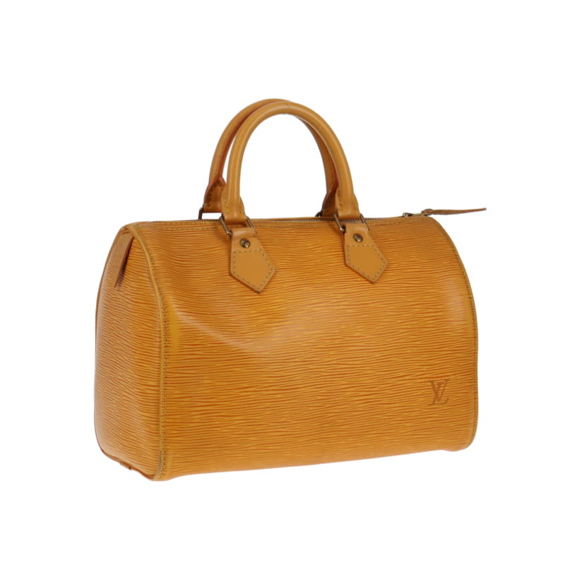 Louis Vuitton Tassil Yellow Epi Leather Speedy 25 VI0965