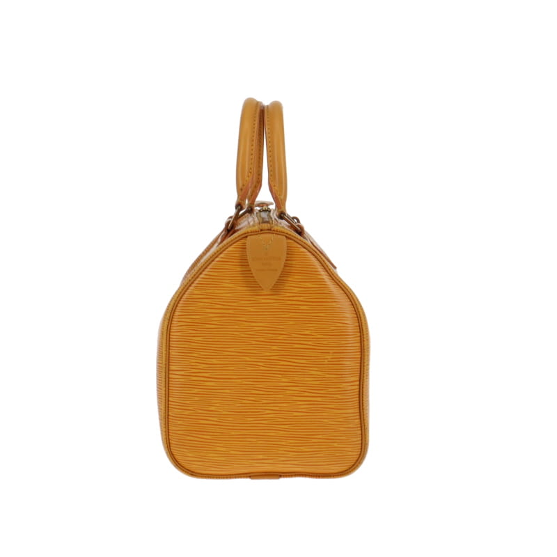Louis Vuitton Tassil Yellow Epi Leather Speedy 25 VI0965