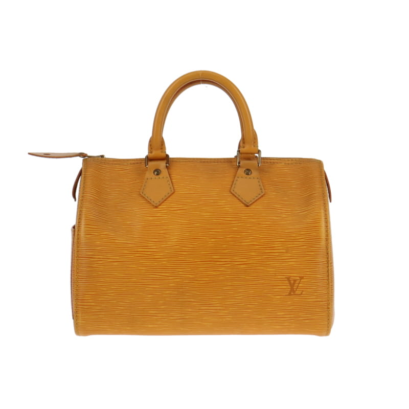 Louis Vuitton Tassil Yellow Epi Leather Speedy 25 VI0965