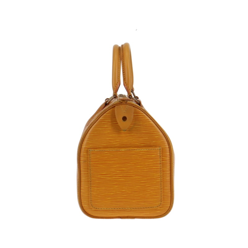 Louis Vuitton Tassil Yellow Epi Leather Speedy 25 VI0965
