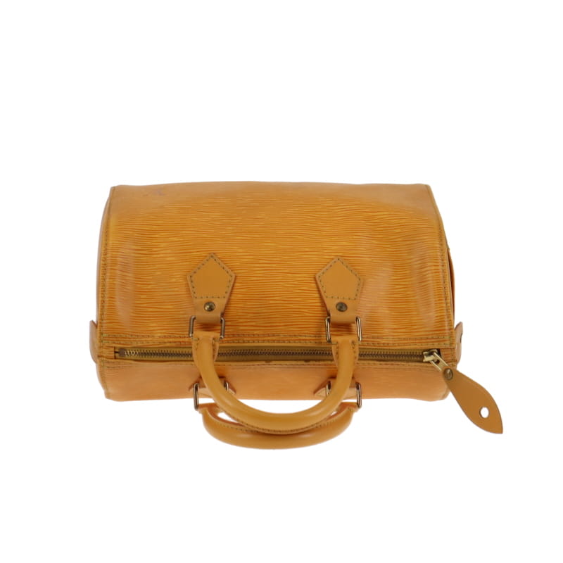 Louis Vuitton Tassil Yellow Epi Leather Speedy 25 VI0965