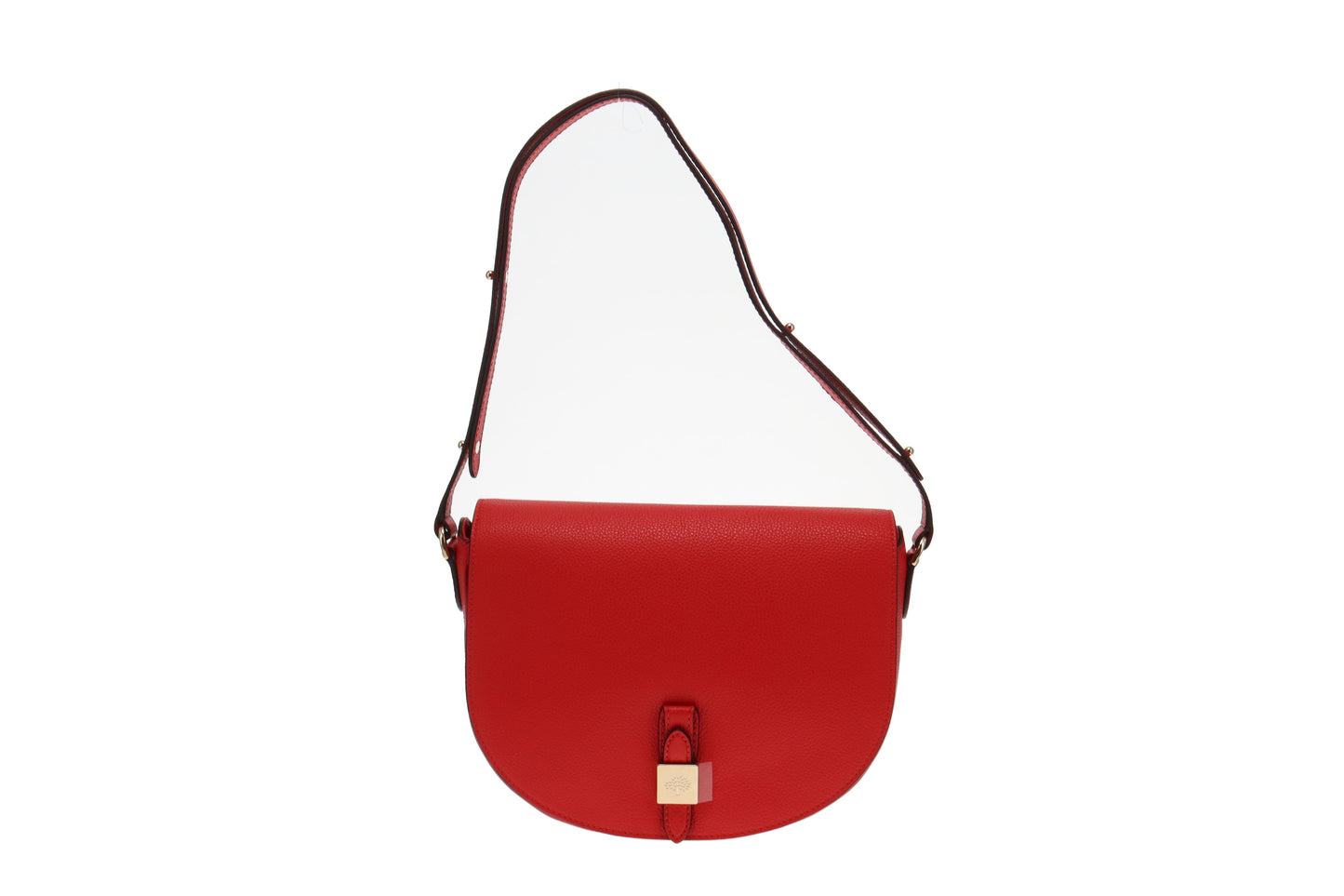 Mulberry Red Small Classic Grain Leather Tessie Satchel