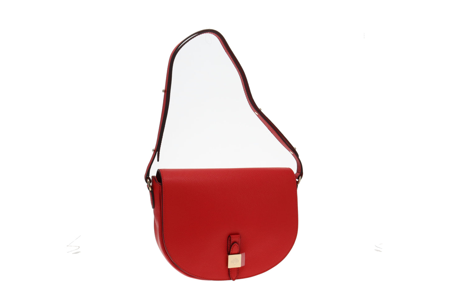 Mulberry Red Small Classic Grain Leather Tessie Satchel