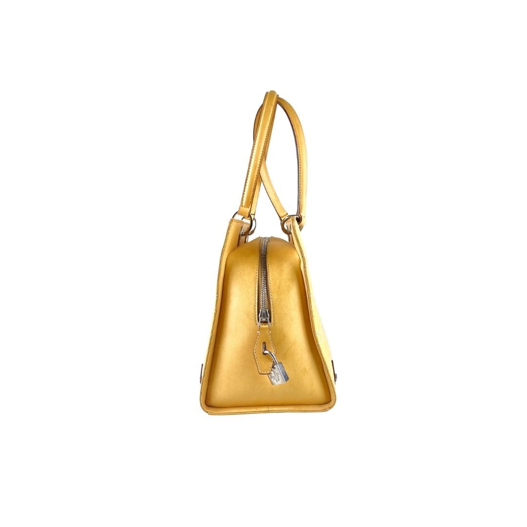Christian Dior Vintage Light Beige East West Lady Dior Tote Bags Dior