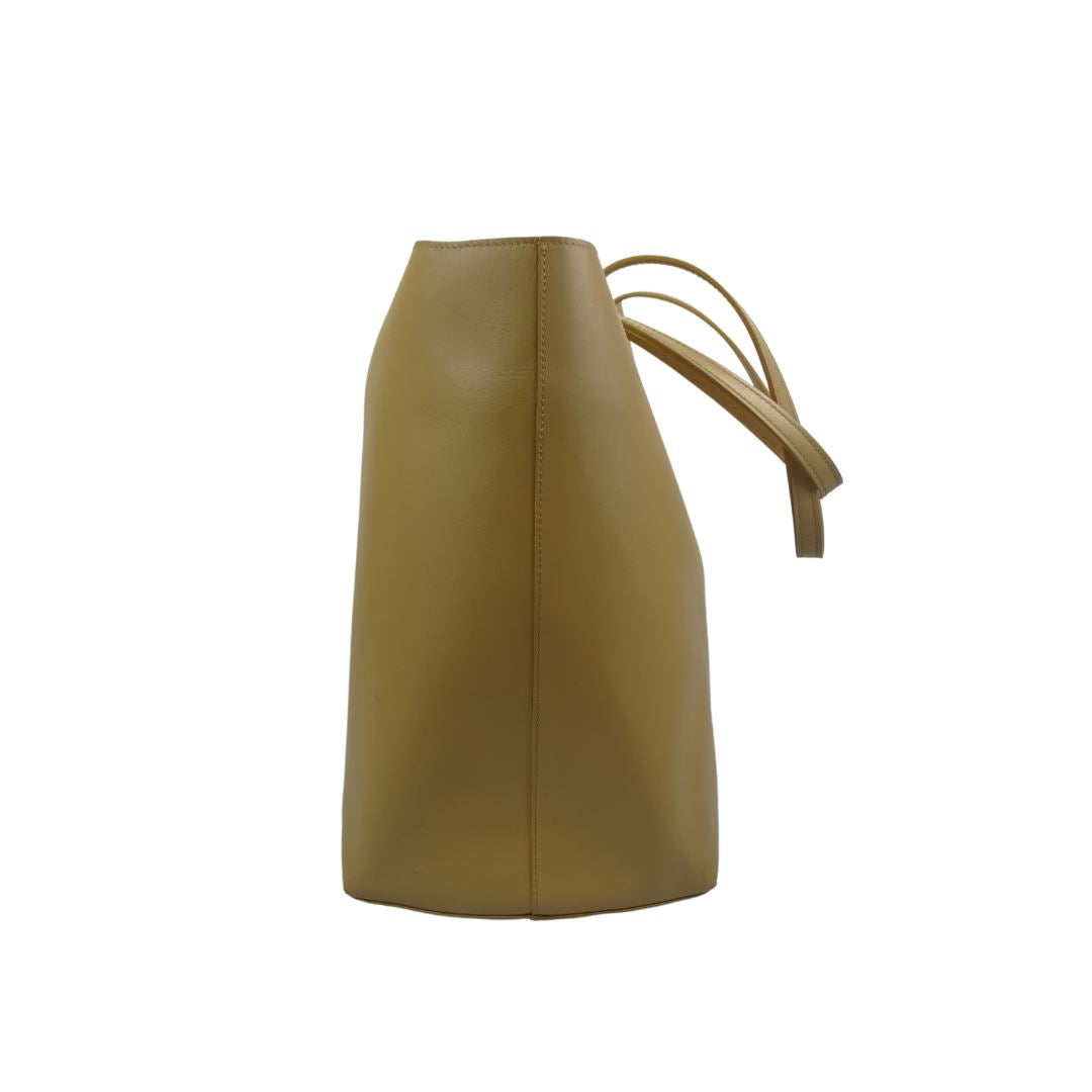 Fendi Beige Smooth Leather Hypnoteyes Shopping Tote Bags Fendi