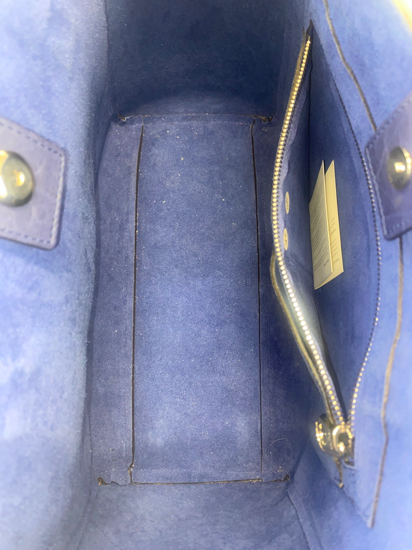 Mulberry Indigo Large Willow Tote Bag