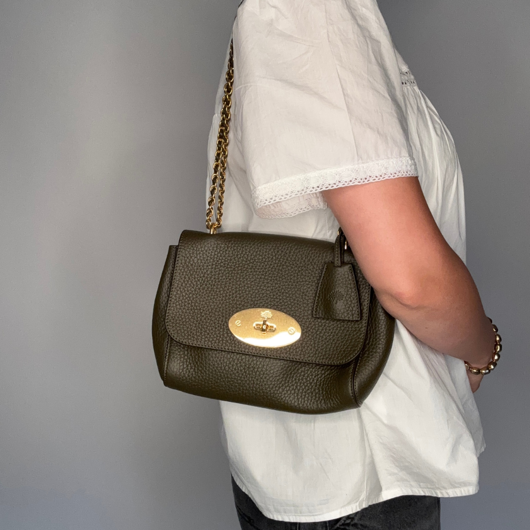 Mulberry Lily Regular Khaki GHW
