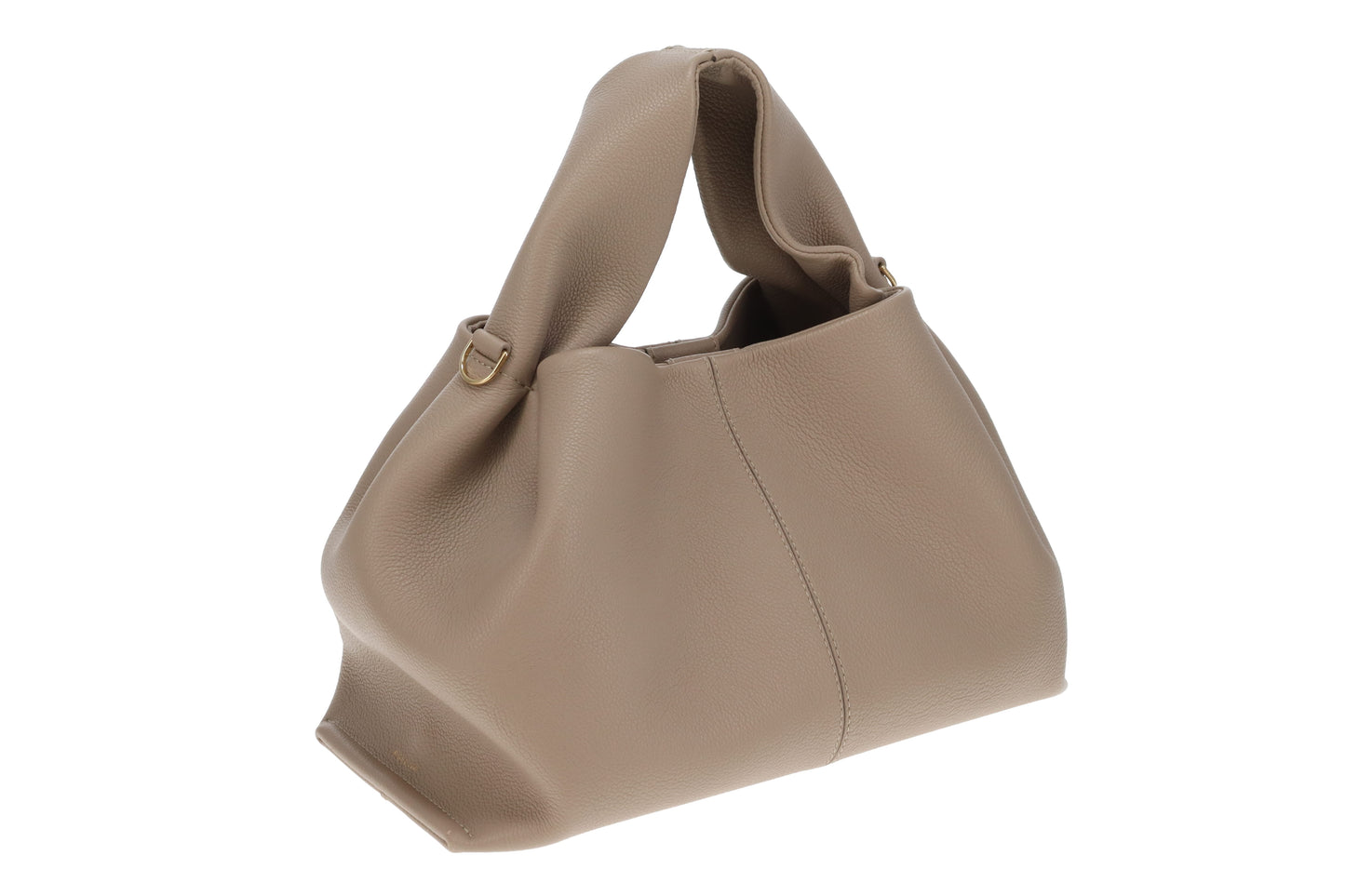 Polene Numero Neuf Textured Taupe Classic Size