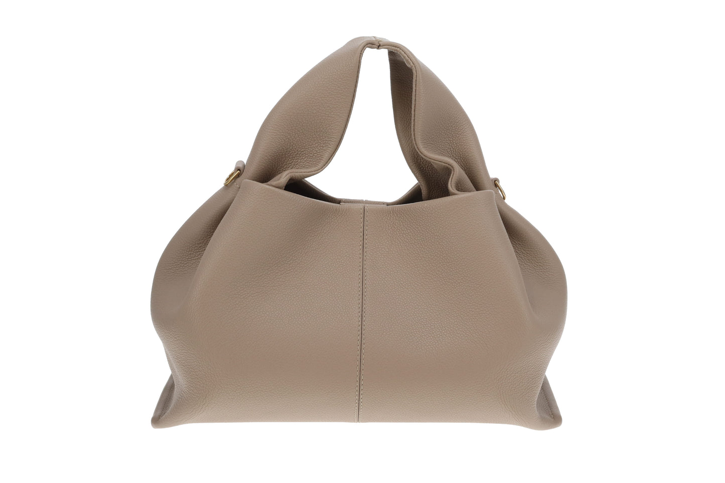 Polene Numero Neuf Textured Taupe Classic Size