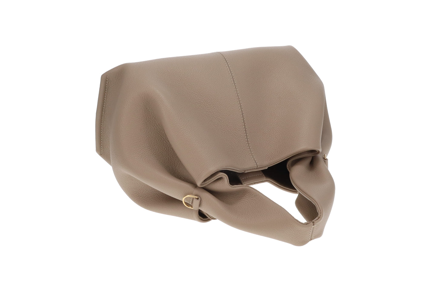 Polene Numero Neuf Textured Taupe Classic Size