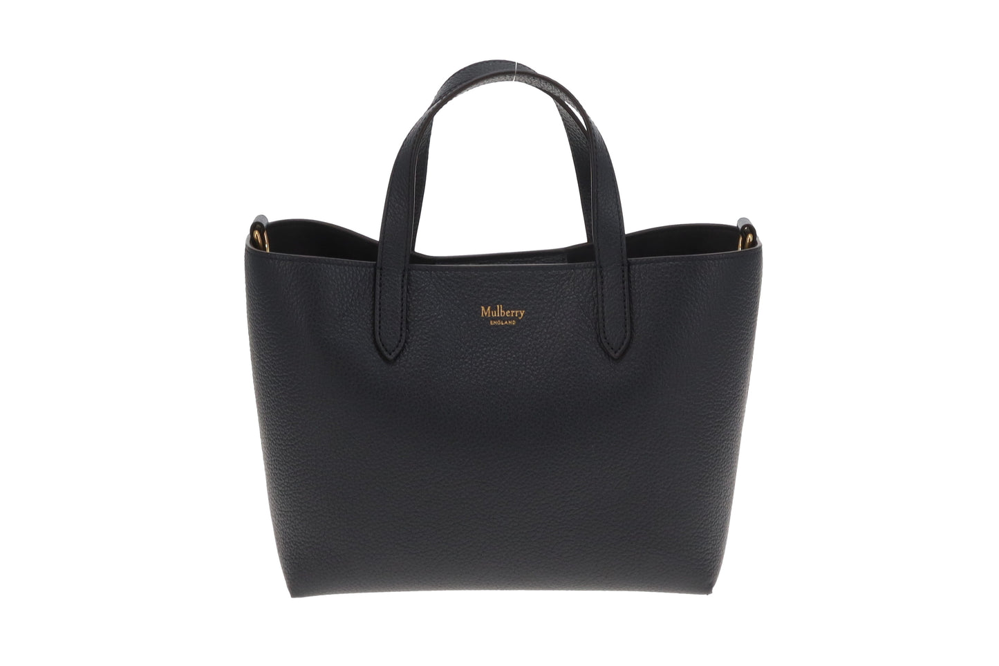 Mulberry Small Tote In Midnight Classic Grain