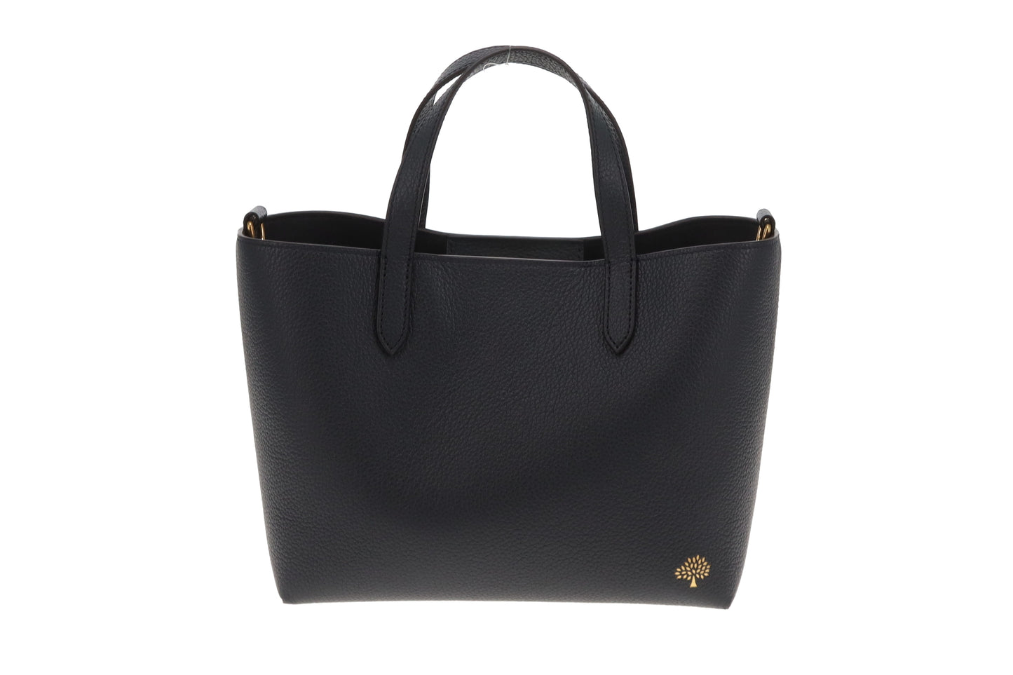Mulberry Small Tote In Midnight Classic Grain