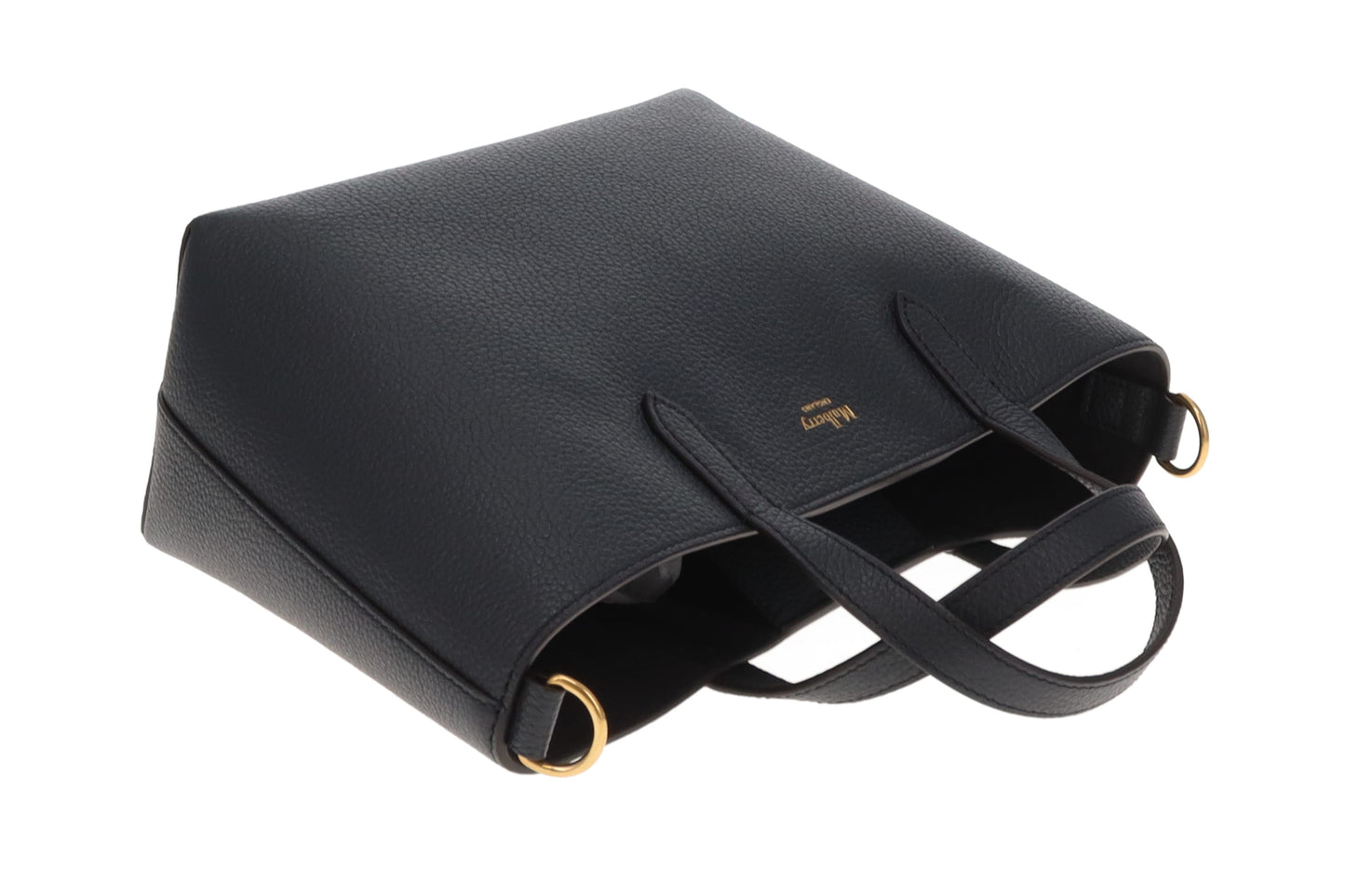 Mulberry Small Tote In Midnight Classic Grain