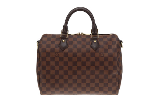 Louis Vuitton Speedy 30 Bandouliere Damier Ebene (Nfid 2021+)