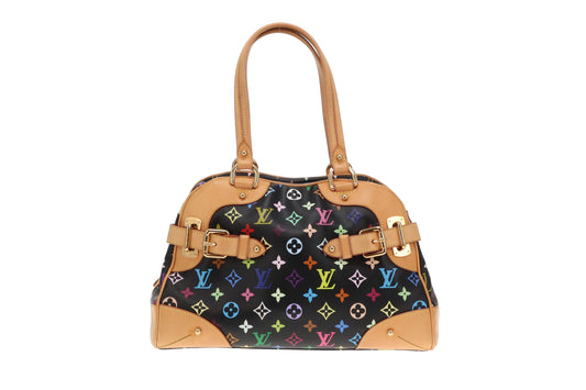 Louis Vuitton Black Multi Claudia Bag AS1099 - 2009