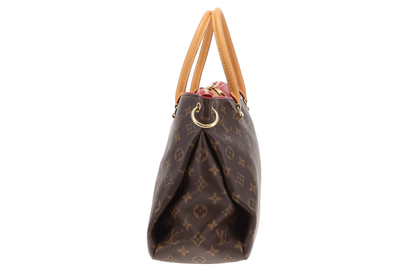 Louis Vuitton Monogram and Red Pallas Shoulder Bag MM SP1176 - 2016