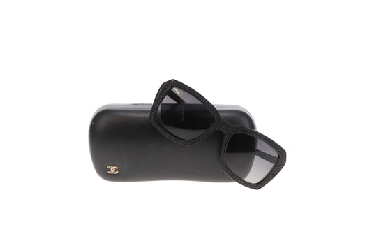 Chanel Black Stingray CC Polarized 6047-Q Sunglasses