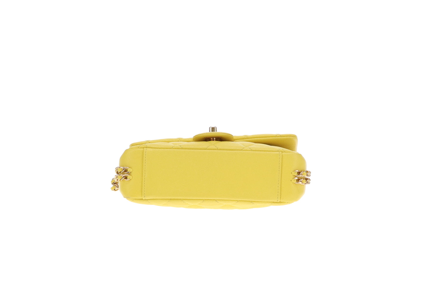 Chanel CC Coco You Flap Bag Yellow GHW (NFID)