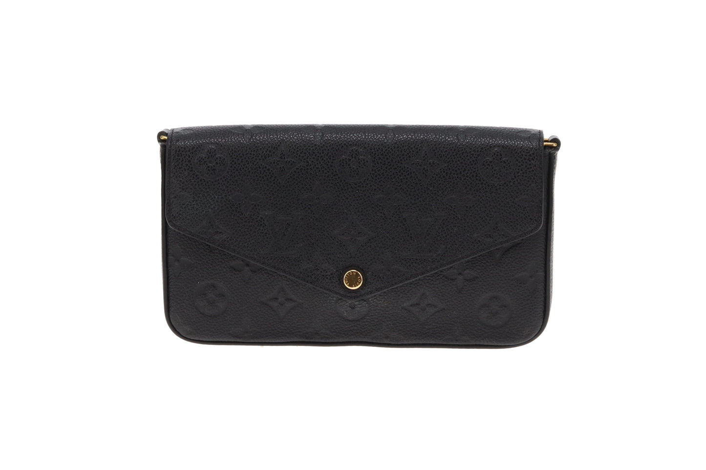 Louis Vuitton Pochette Felicie Monogram Noir Empreinte NZ4129