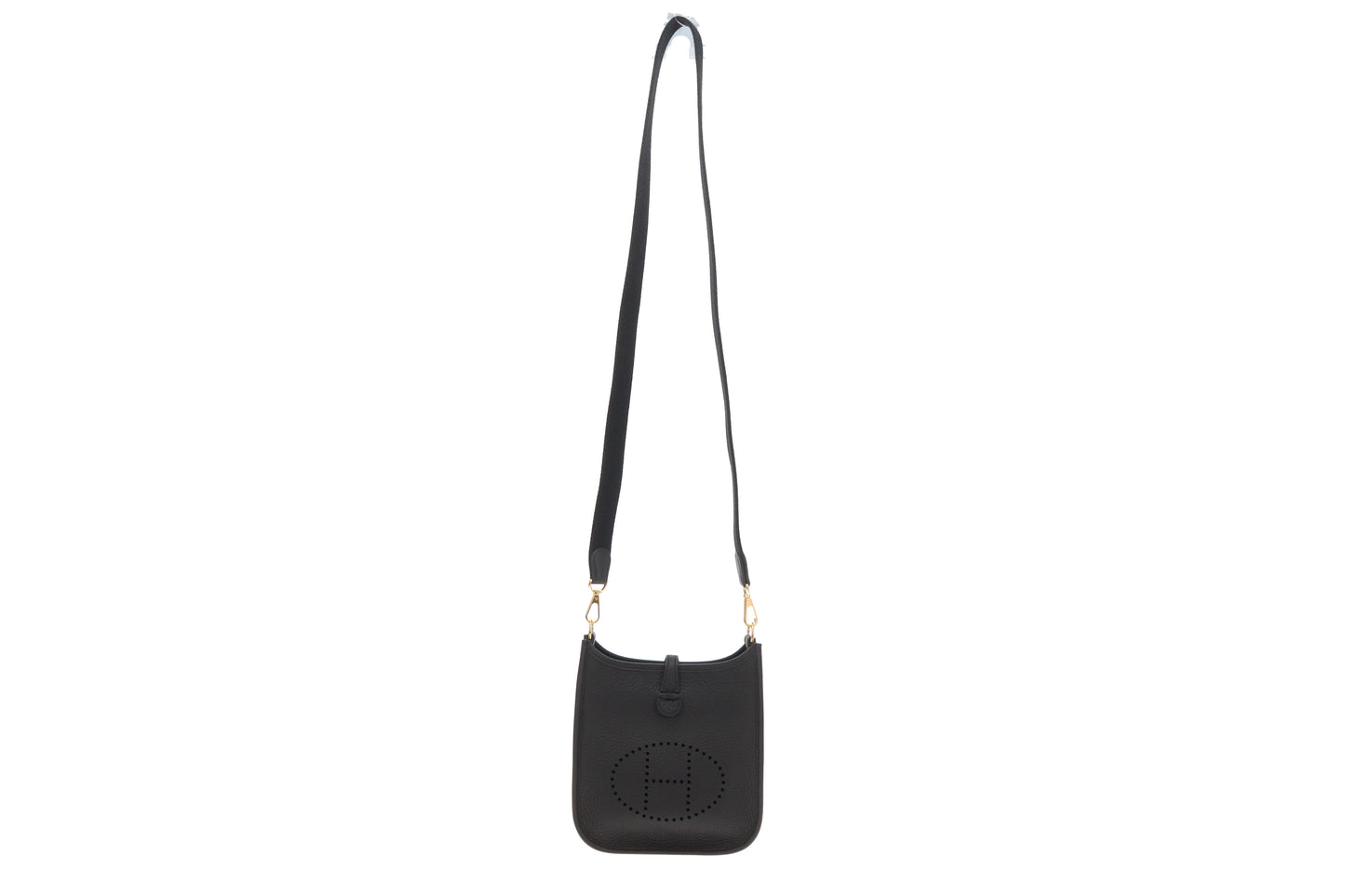 Hermes Evelyne TPM Noir Clemence Leather 2024