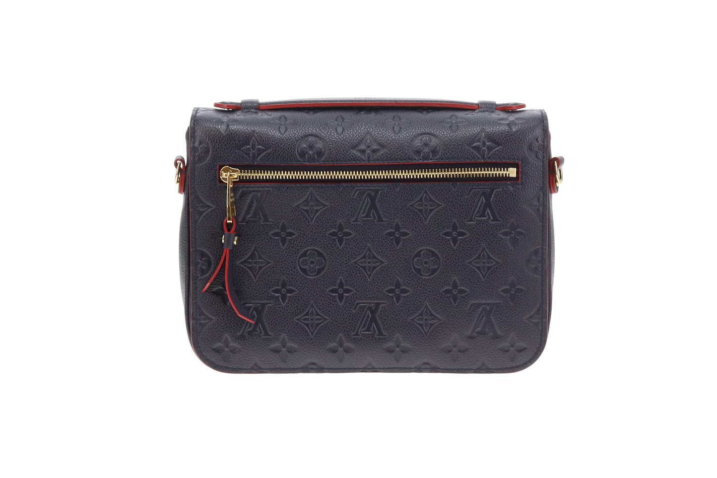 Louis Vuitton Metis Marine & Rouge Empreinte Leather AR4188