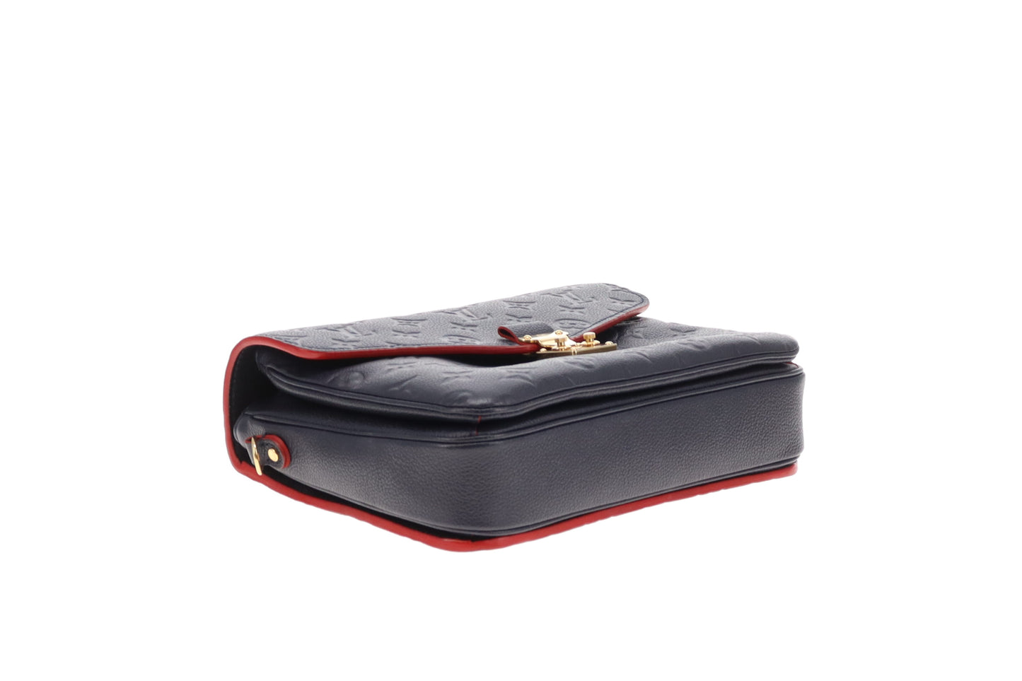 Louis Vuitton Metis Marine & Rouge Empreinte Leather AR4188