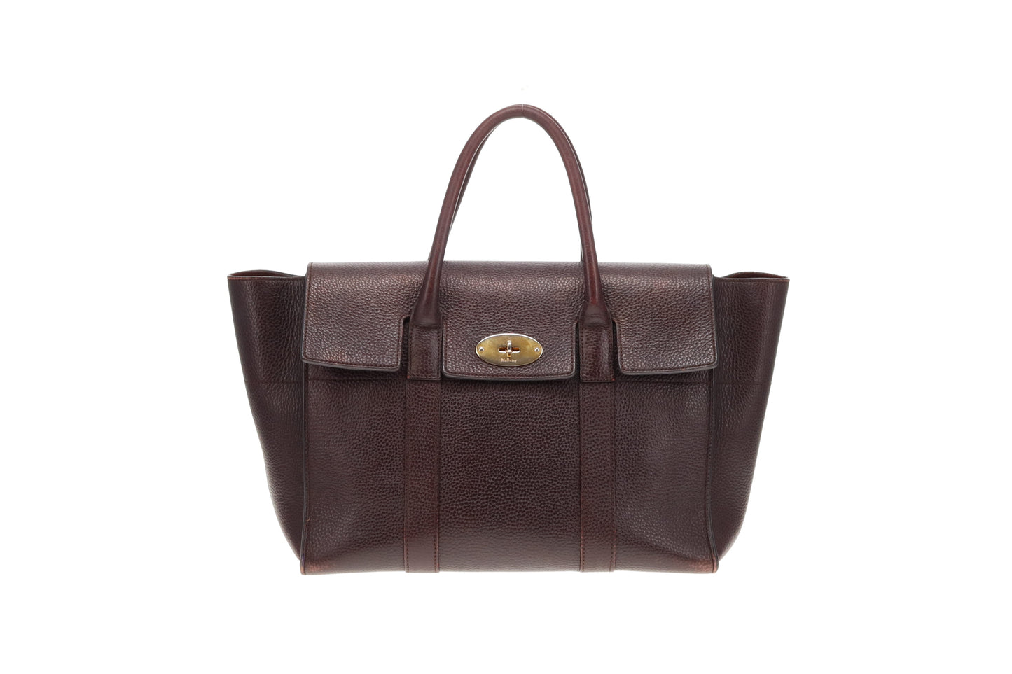 Mulberry Bayswater Satchel with Strap Oxblood
