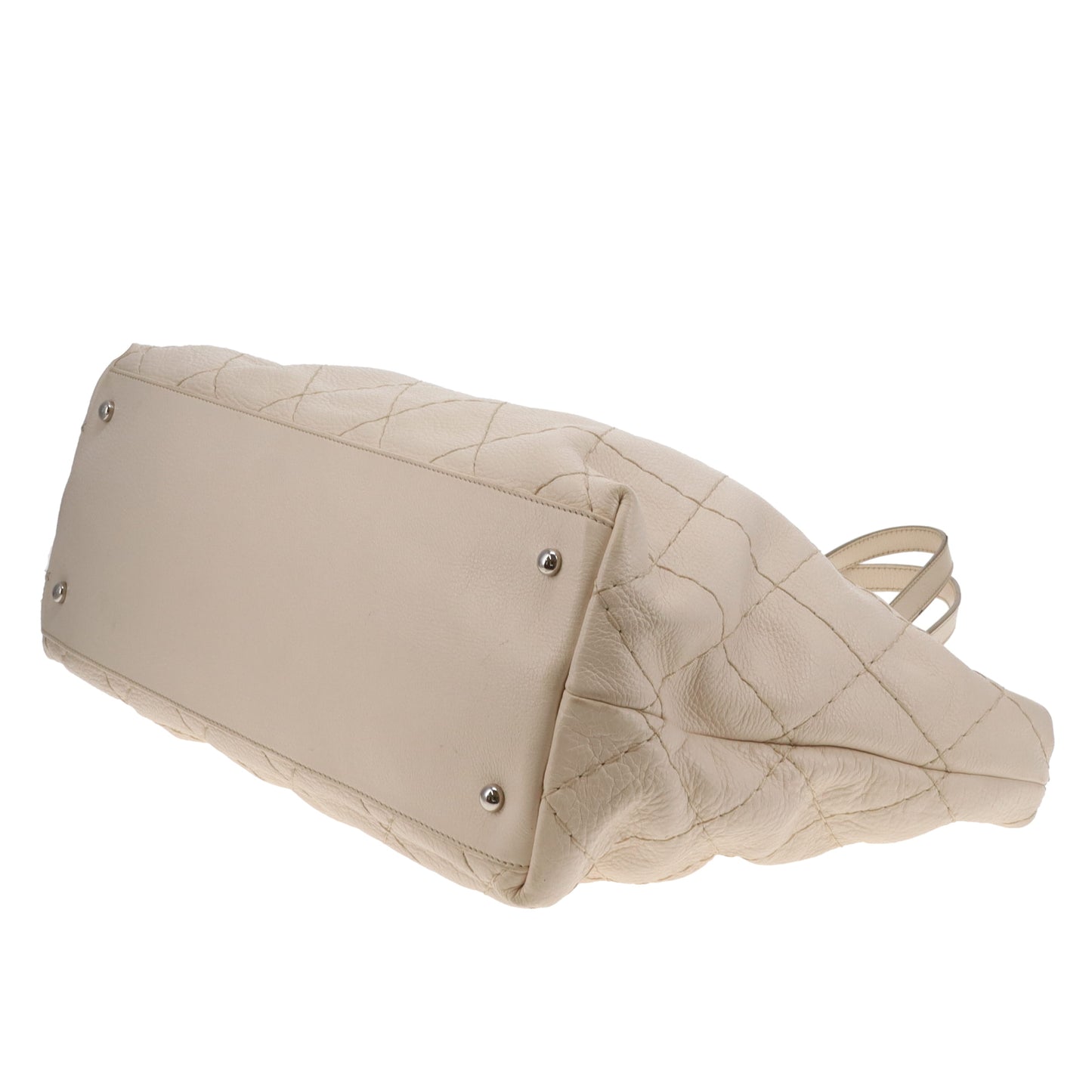 Chanel On The Road Tote Bag Ivory SHW 2011