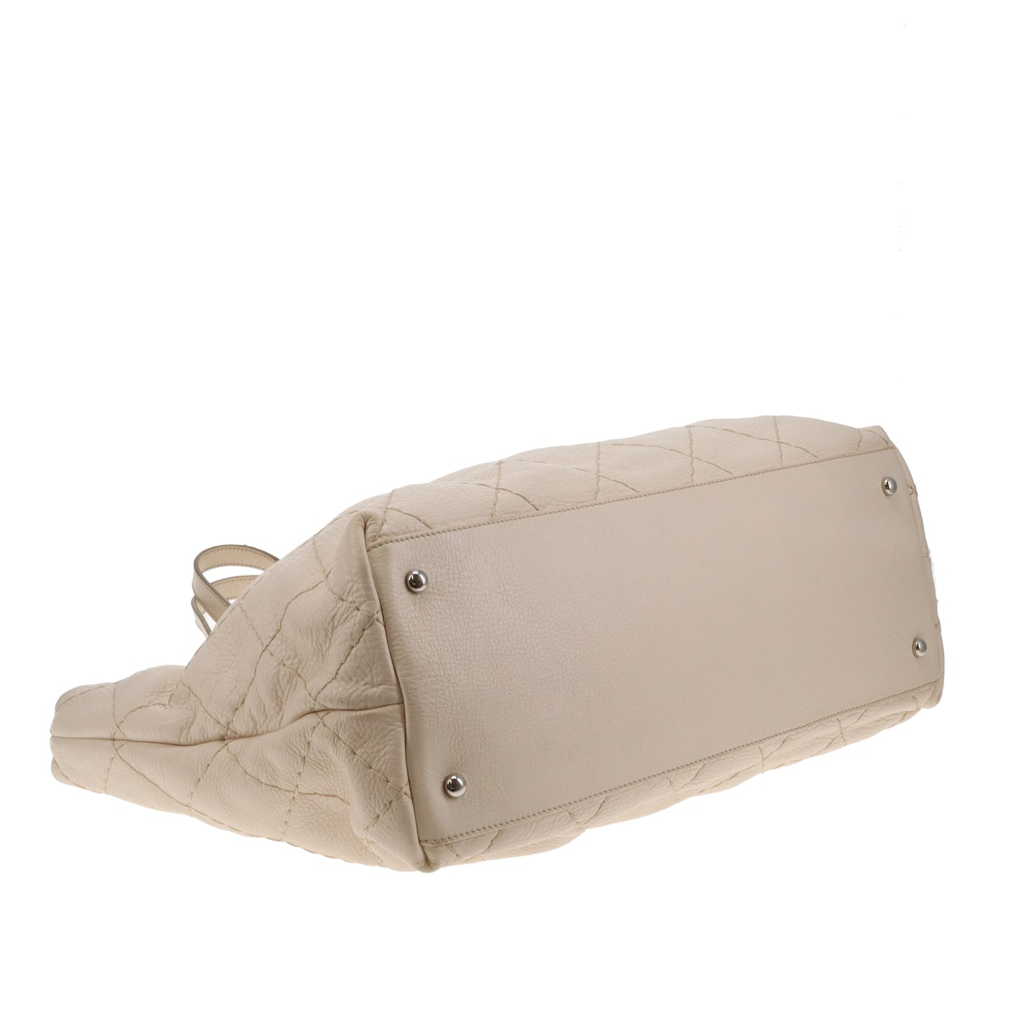 Chanel On The Road Tote Bag Ivory SHW 2011