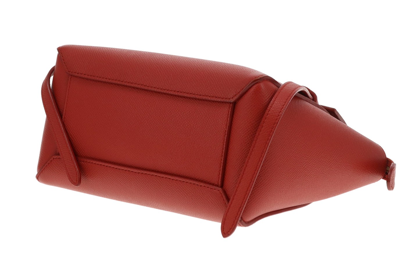 Celine Rust Nano Grained Calfskin Belt Bag