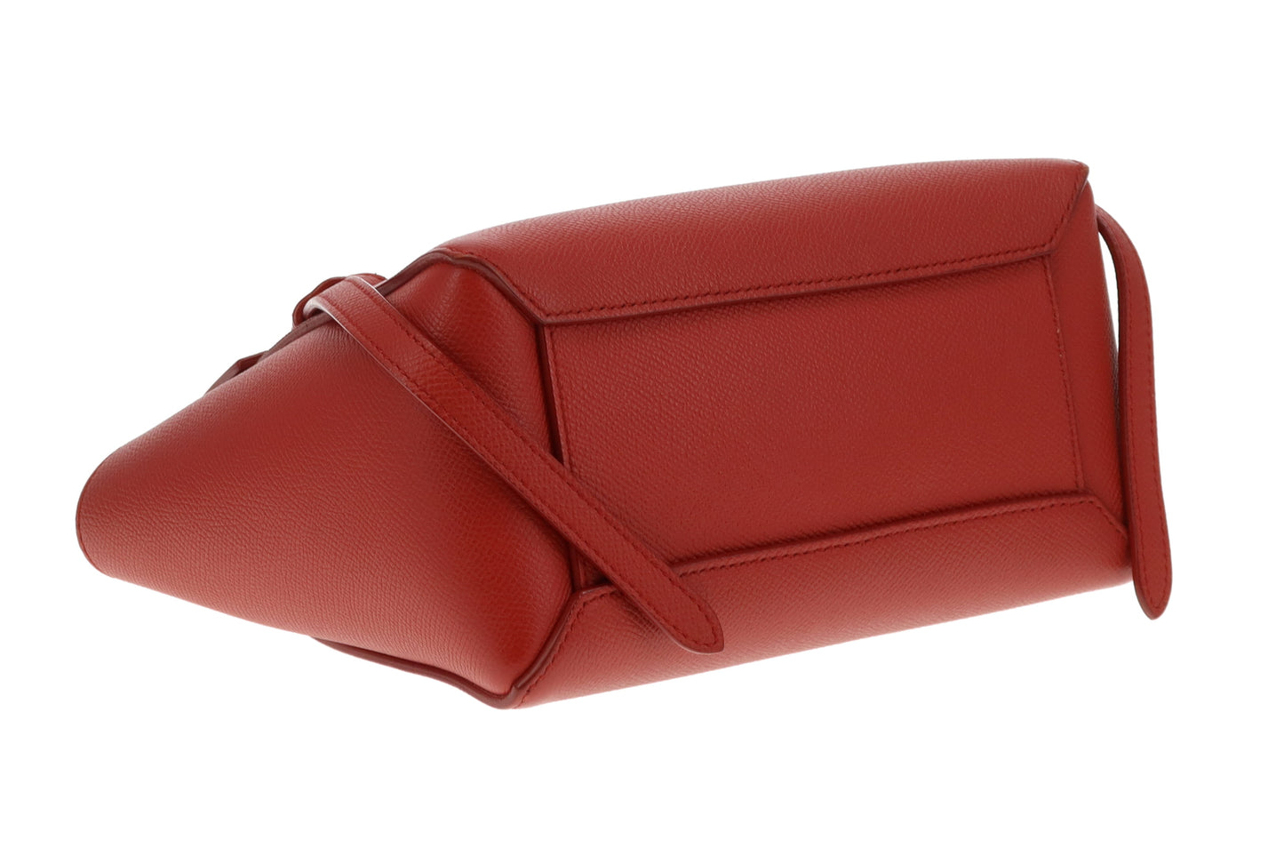 Celine Rust Nano Grained Calfskin Belt Bag
