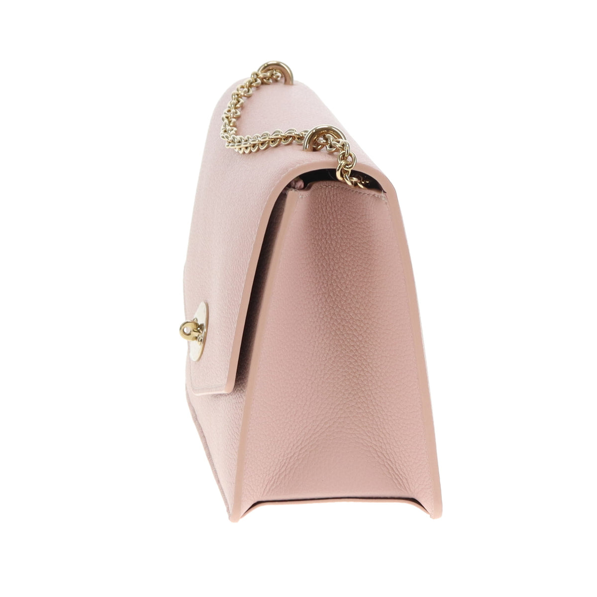 Mulberry Darley Powder Pink Classic Grain Gold HW