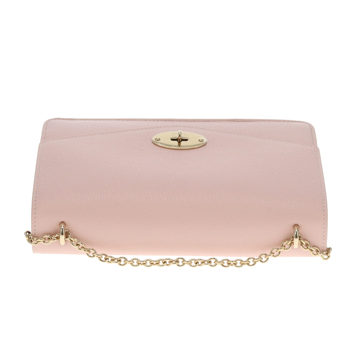 Mulberry Darley Powder Pink Classic Grain Gold HW