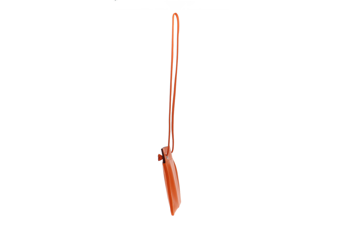 Hermes Orange H Milo Lambskin Mini Aline Crossbody Bag 2019