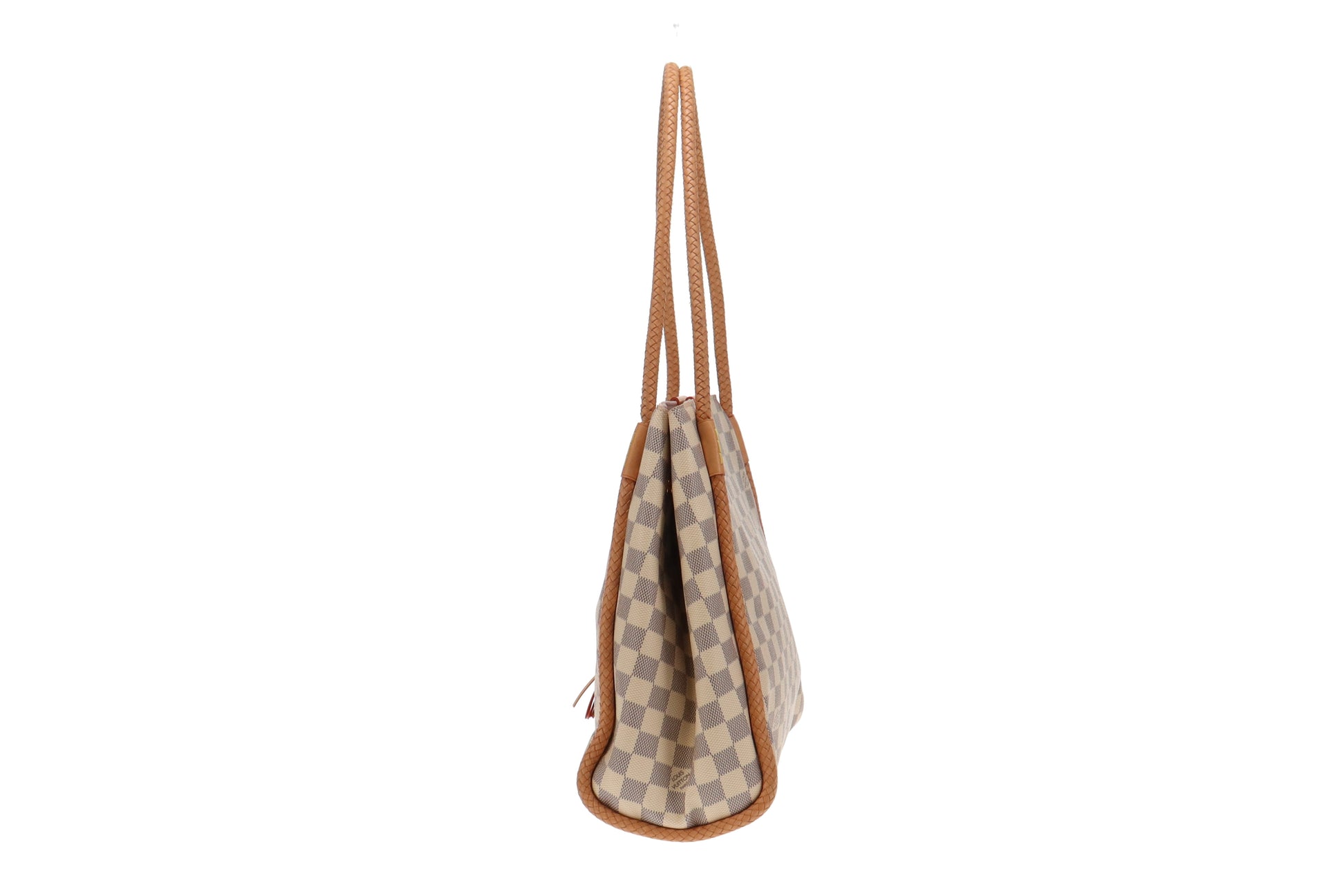 Louis Vuitton Propriano White Damier Azur Canvas Tote - MyDesignerly