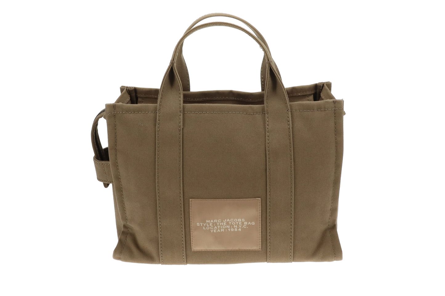 Marc Jacobs The Tote Bag Medium Khaki With Strap