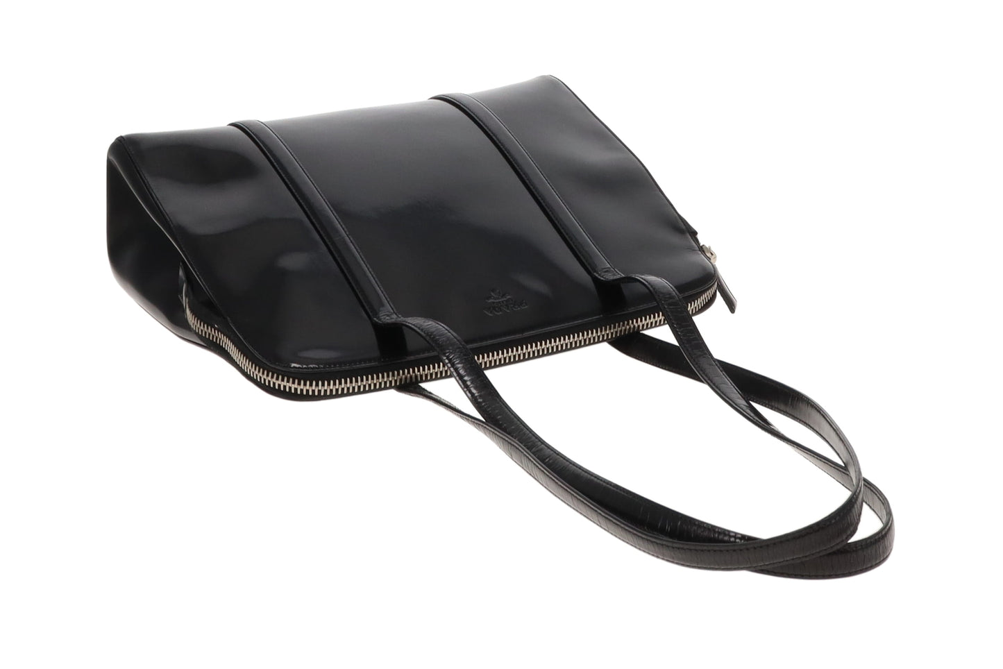 Prada Shoulder Bag Black Smooth Leather