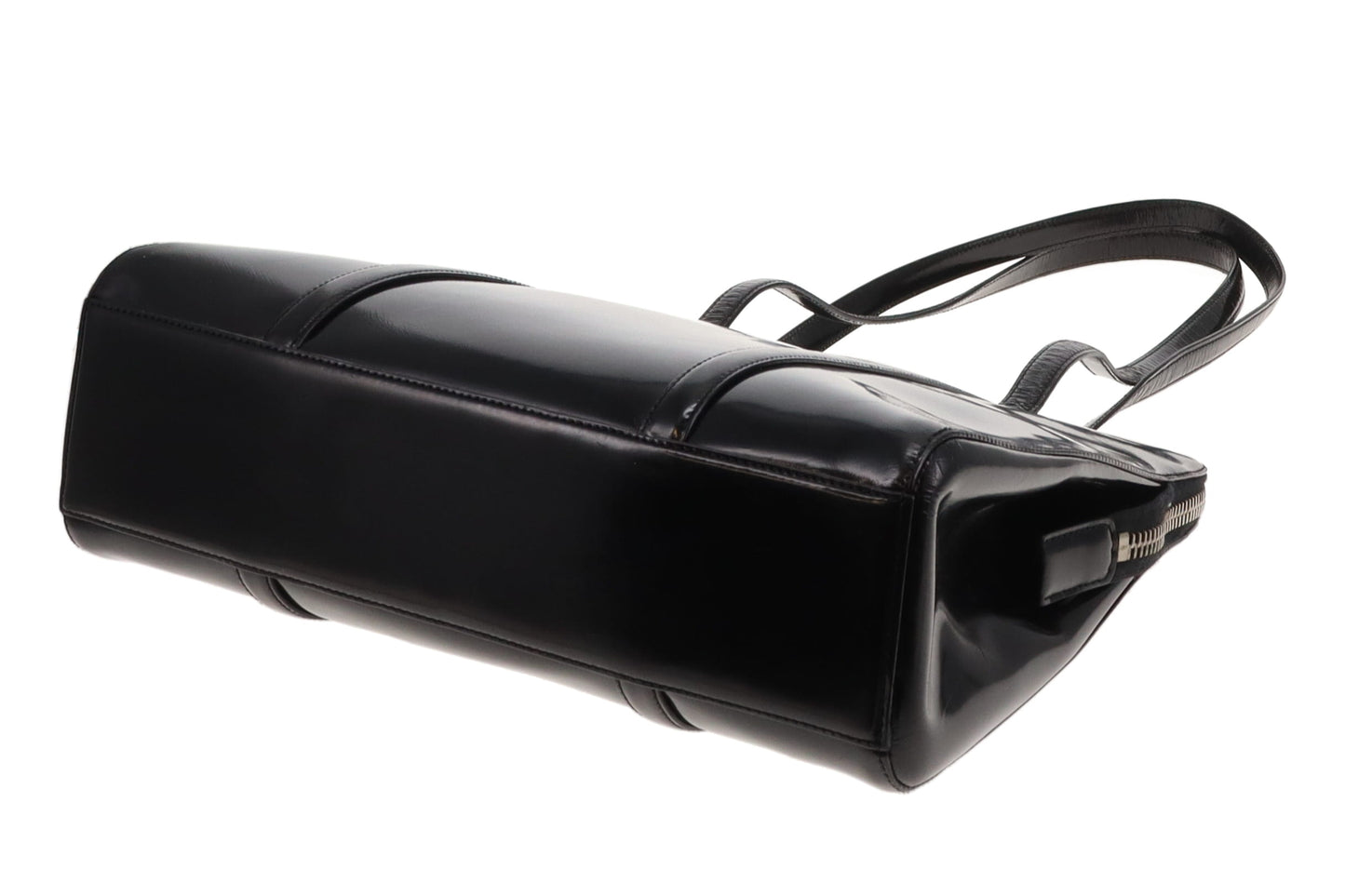 Prada Shoulder Bag Black Smooth Leather