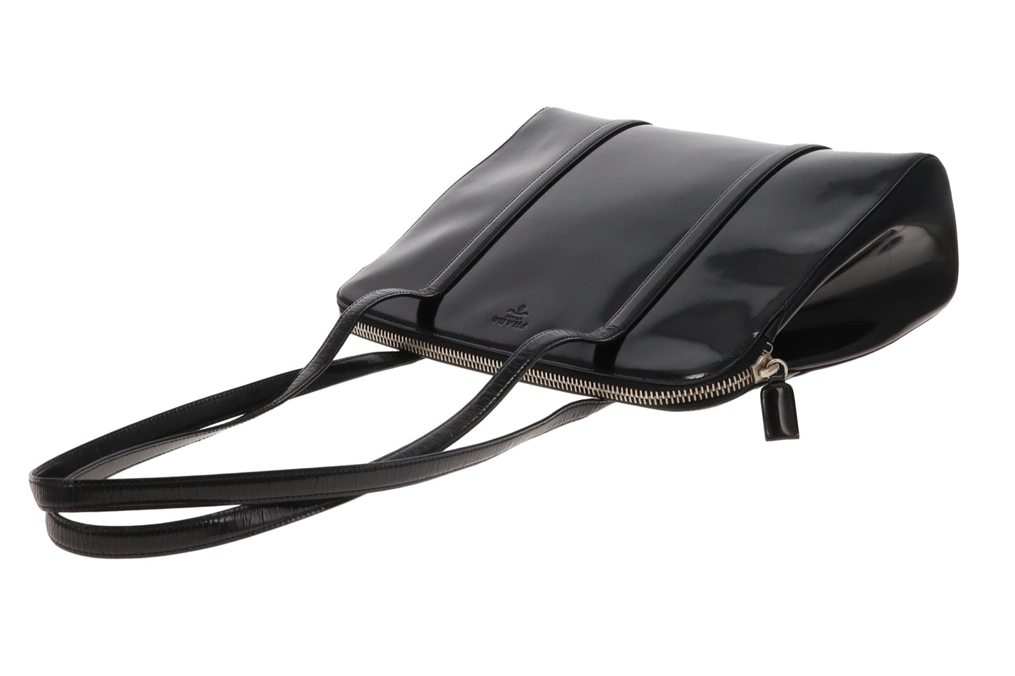 Prada Shoulder Bag Black Smooth Leather