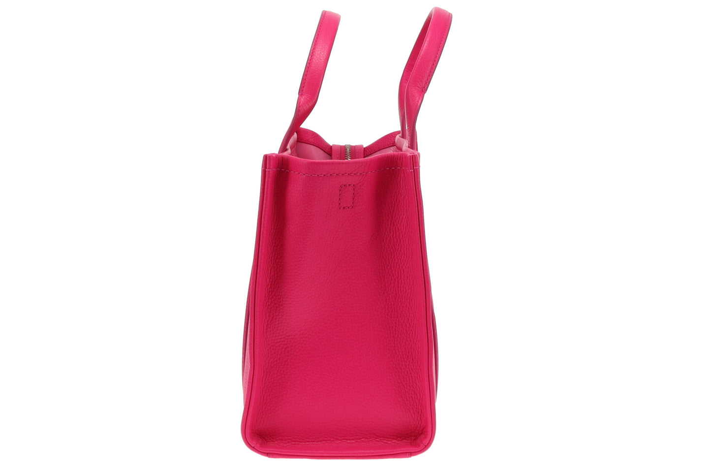 Marc Jacobs Lipstick Pink Full Grain Leather Medium The Tote Bag