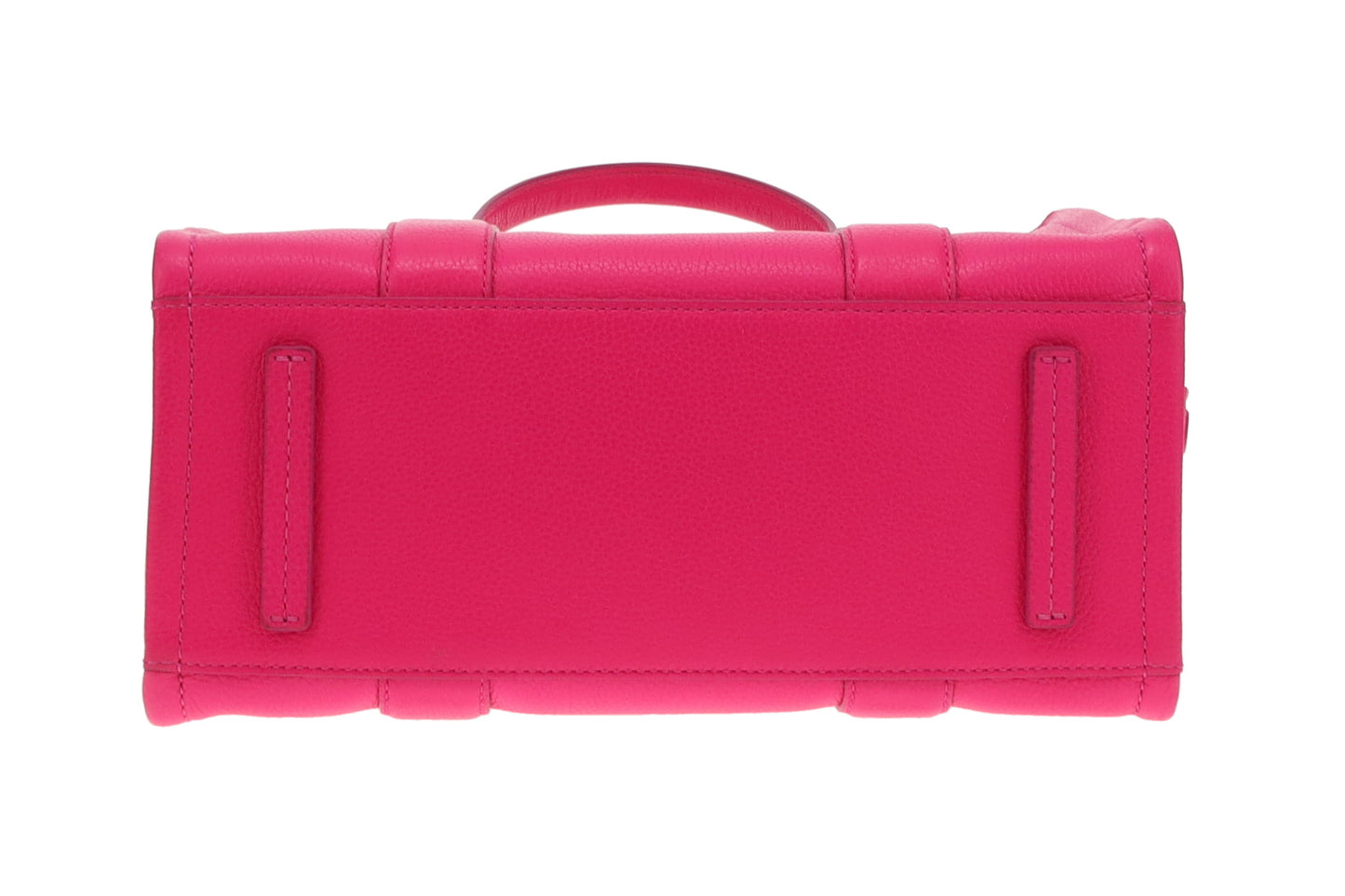 Marc Jacobs Lipstick Pink Full Grain Leather Medium The Tote Bag
