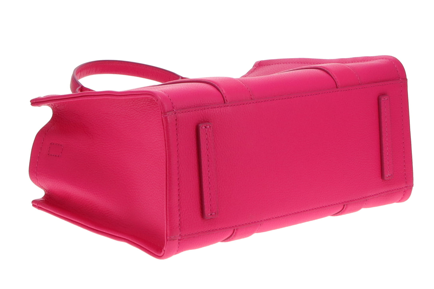 Marc Jacobs Lipstick Pink Full Grain Leather Medium The Tote Bag