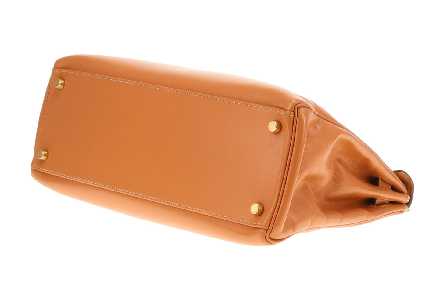 Hermes Kelly 32 Retourne Gulliver Leather Gold 1993