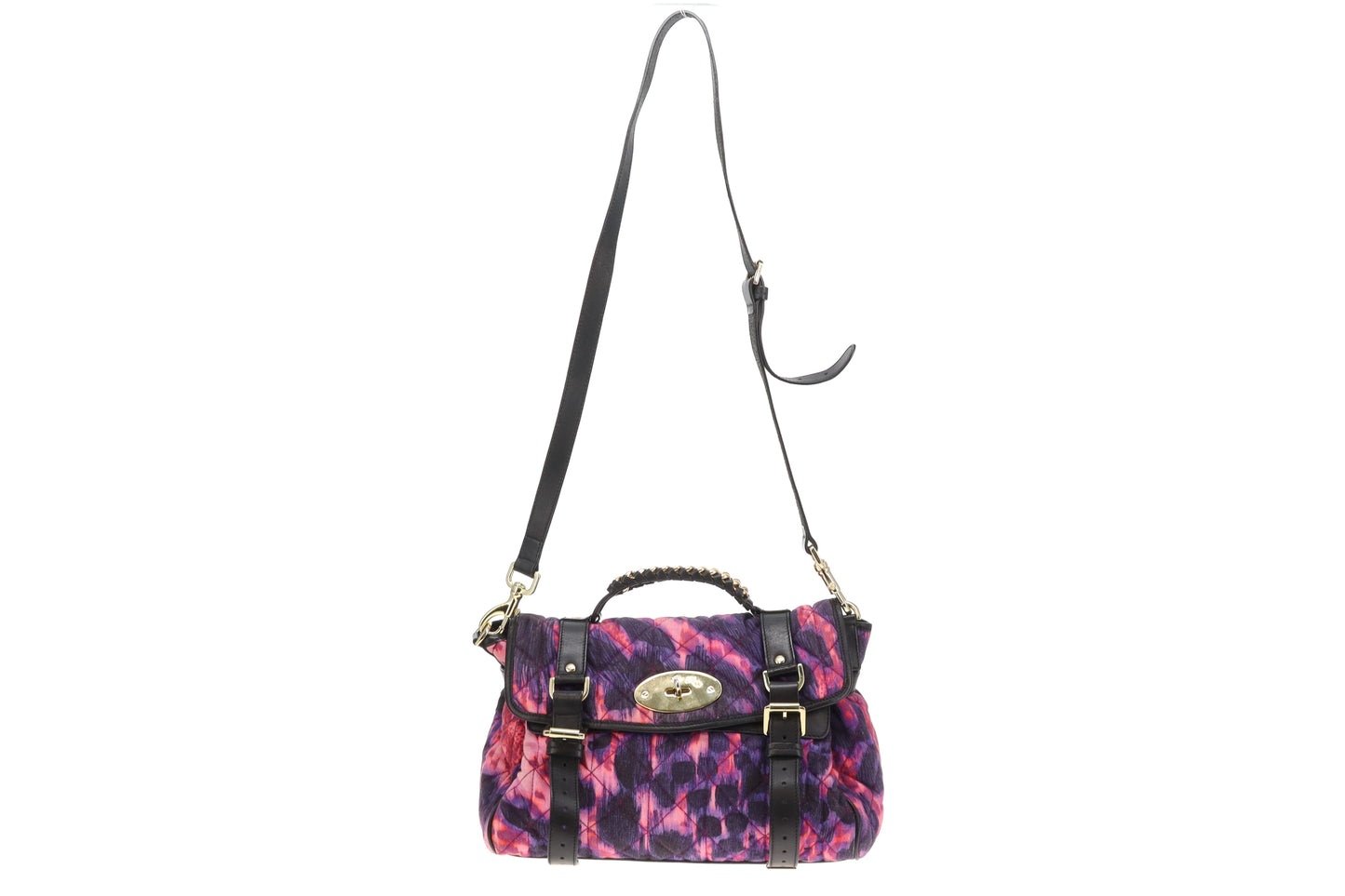 Mulberry Alexa Regular Denim Loopy Leopard