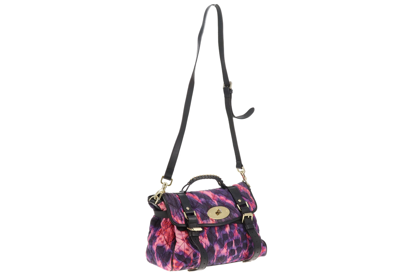 Mulberry Alexa Regular Denim Loopy Leopard