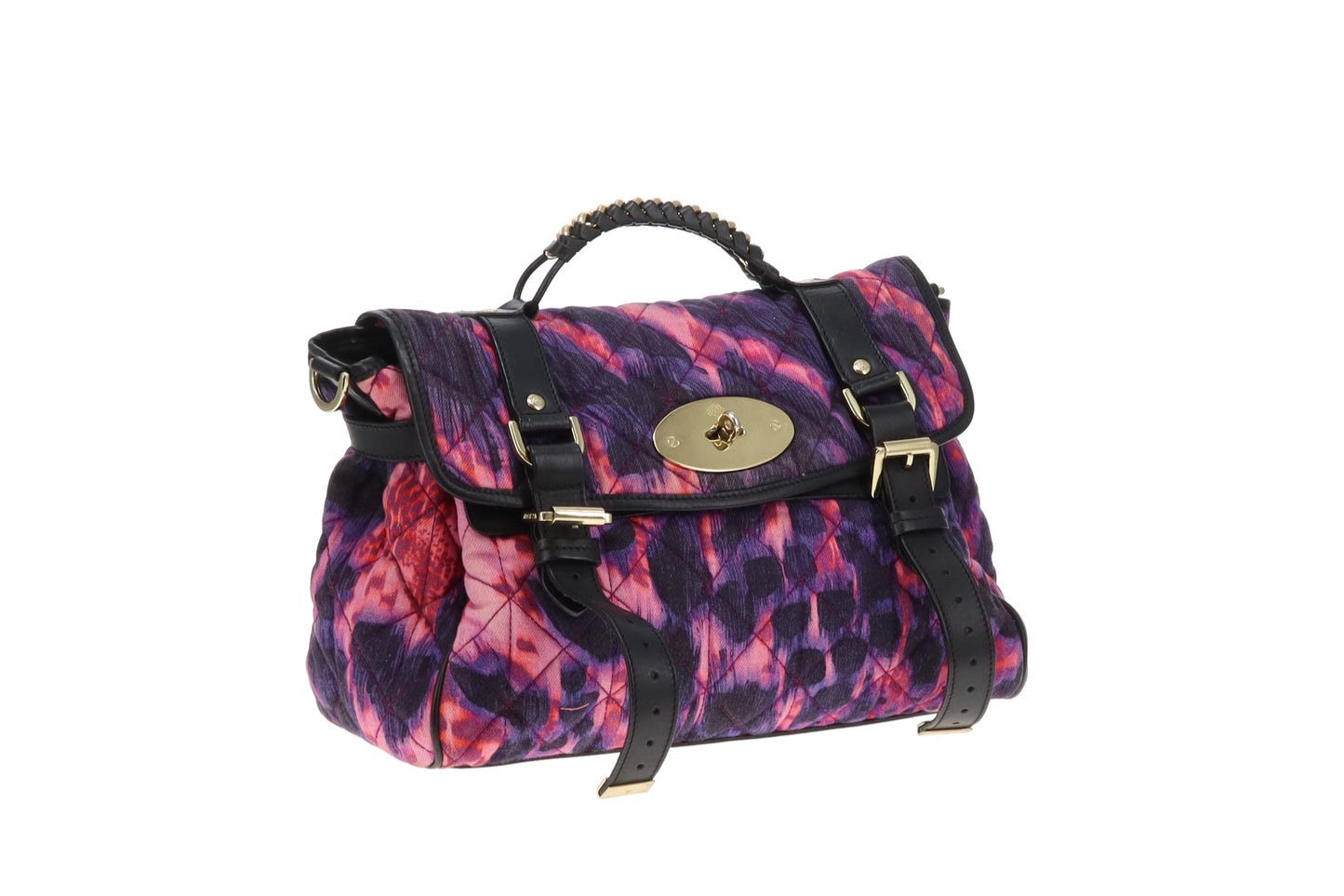 Mulberry Alexa Regular Denim Loopy Leopard