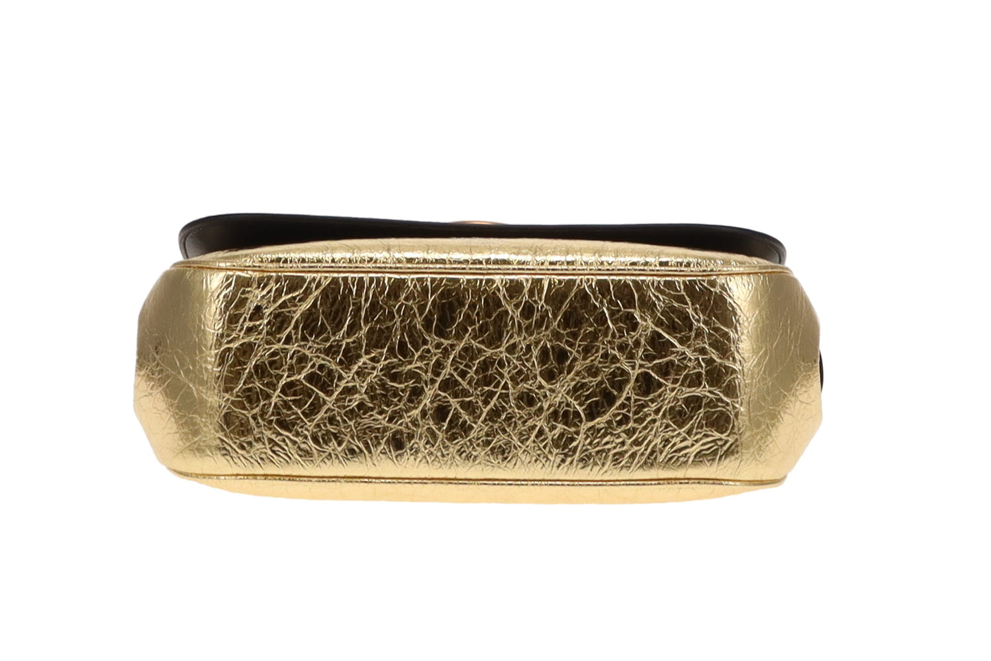 Mulberry Gold Metallic Leather East West Amberley