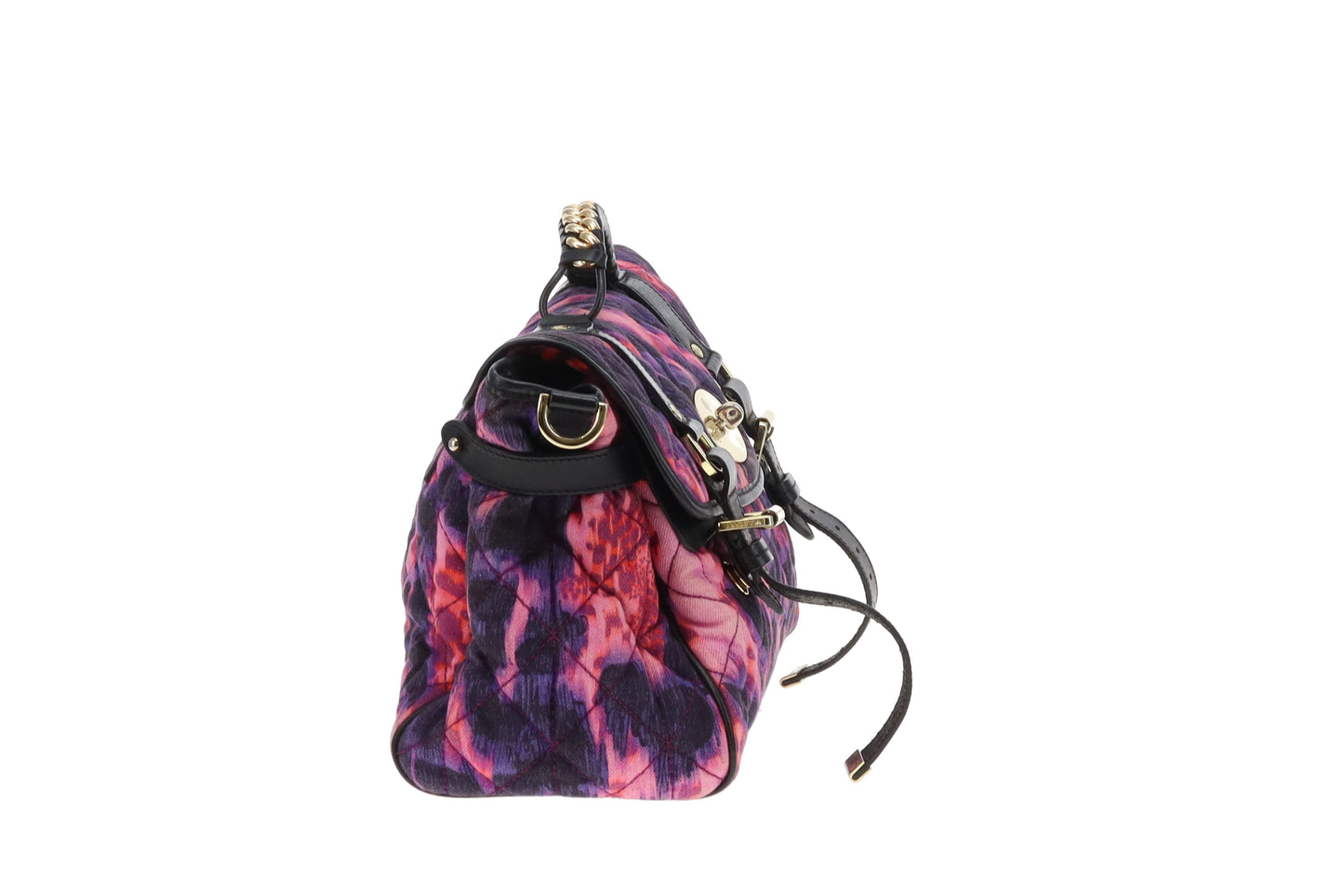 Mulberry Alexa Regular Denim Loopy Leopard