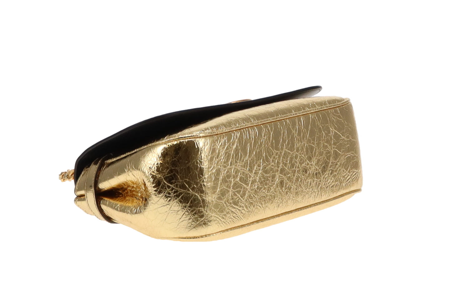 Mulberry Gold Metallic Leather East West Amberley