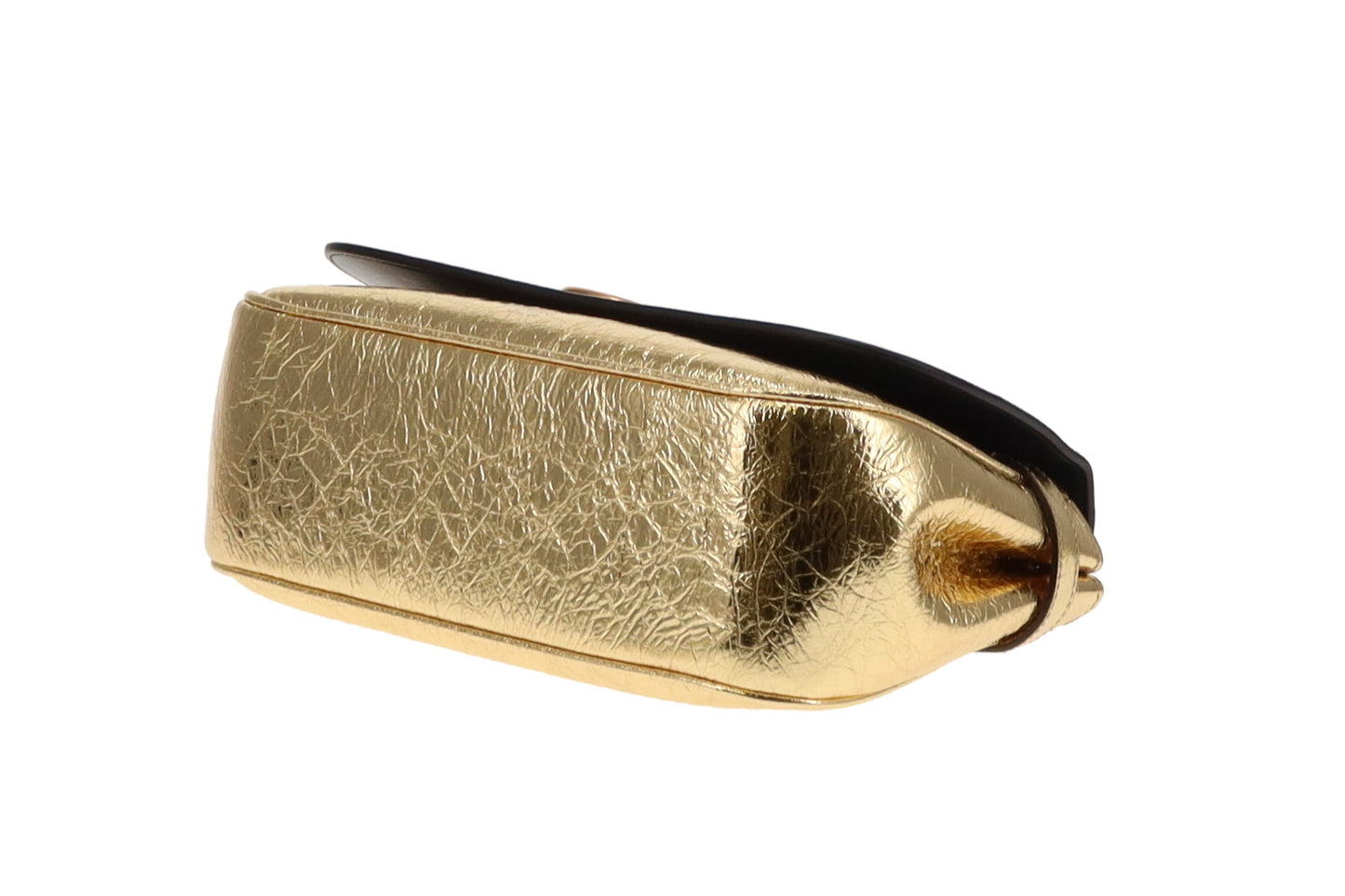 Mulberry Gold Metallic Leather East West Amberley